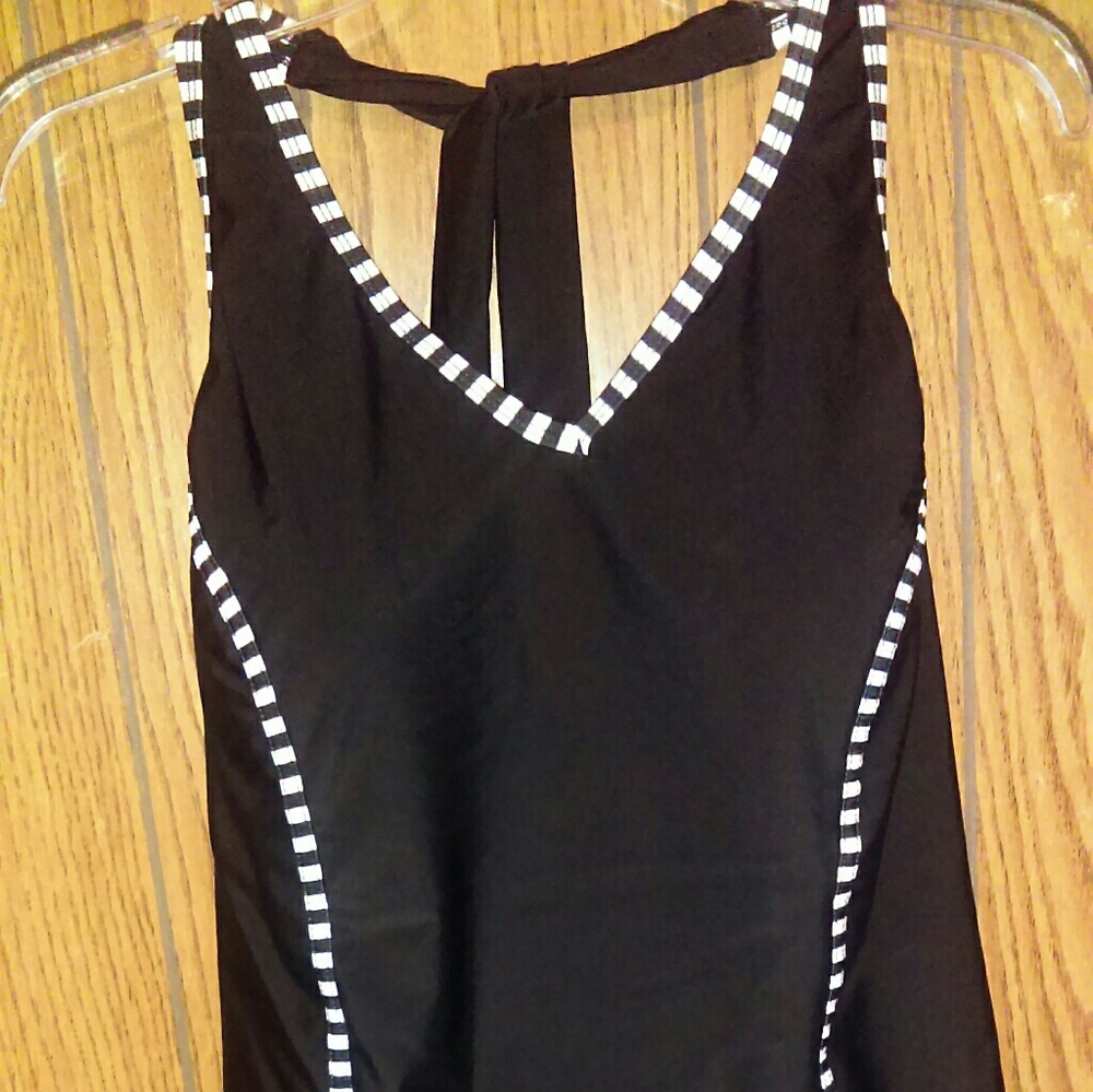 Catalina Women's Size 2X Black One Piece Swim Suit